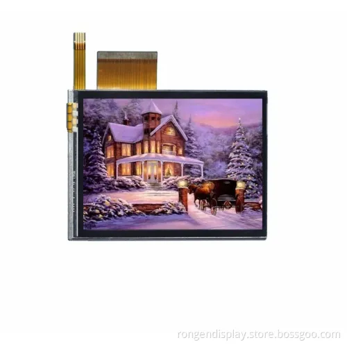 Rg035gtt-09 Transflective Display Sunlight Readable Screen for Digital Multimeter 3.5 Inch 240*320 TFT LCD